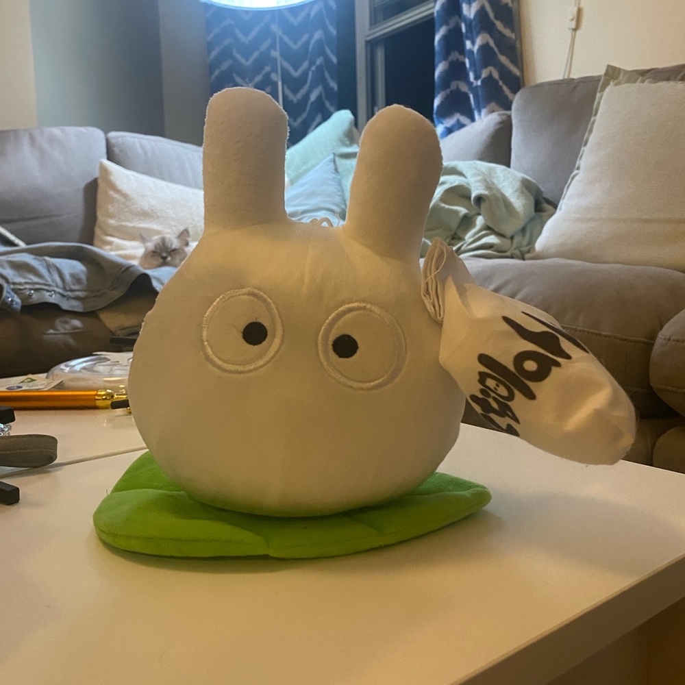 Chibi Totoro (white) from my neighbor Totoro